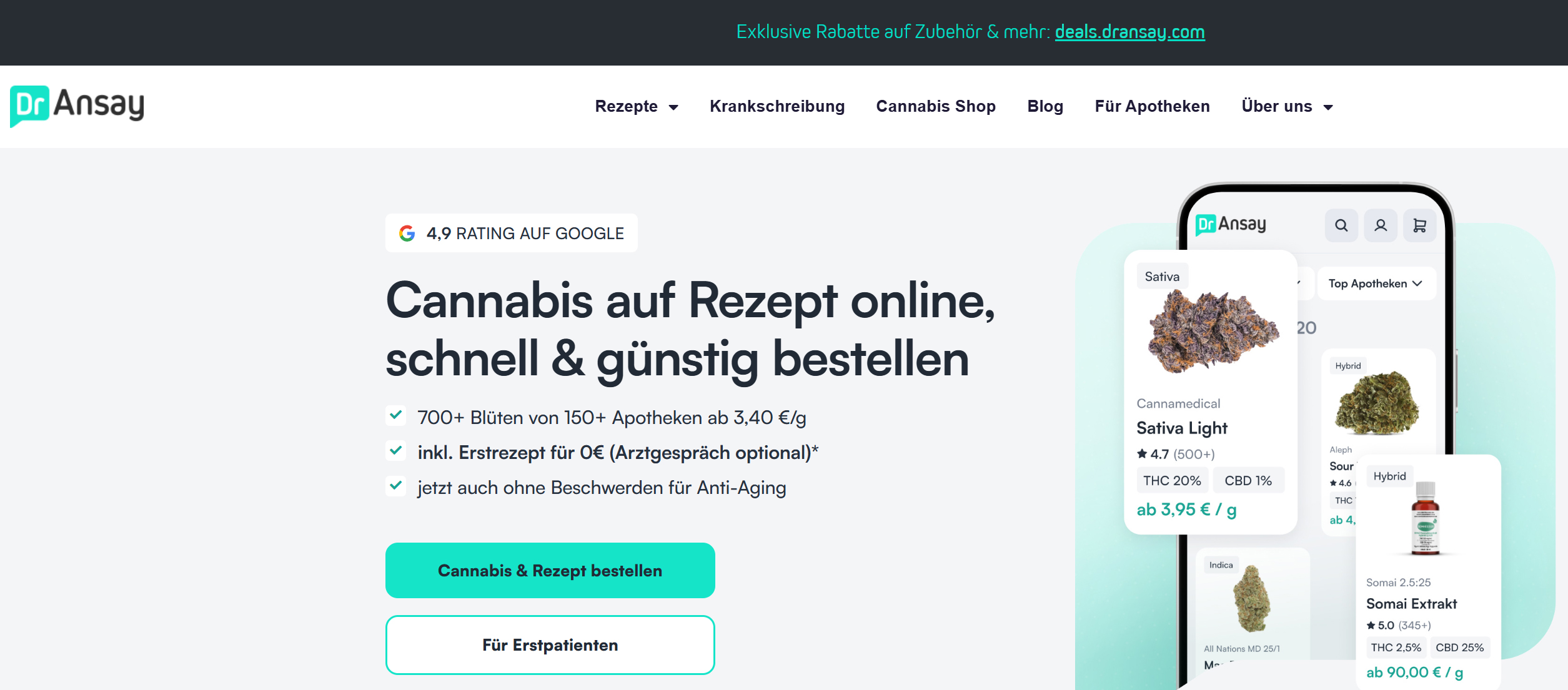 dr ansay cannabis rezept legal